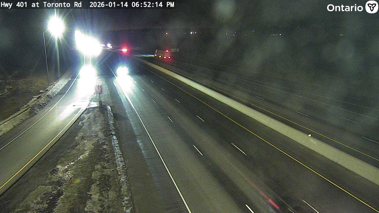 Highway 401 at Toronto Road