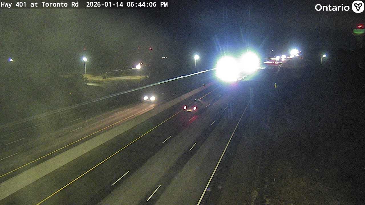 Highway 401 at Toronto Road