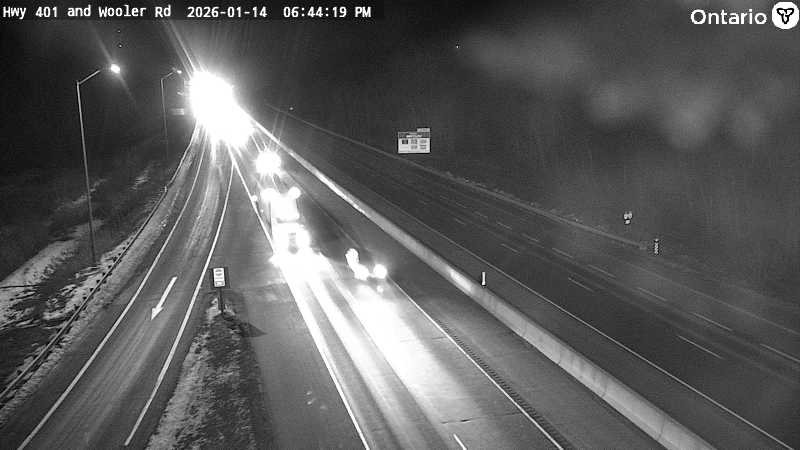 Highway 401 at County Road 40