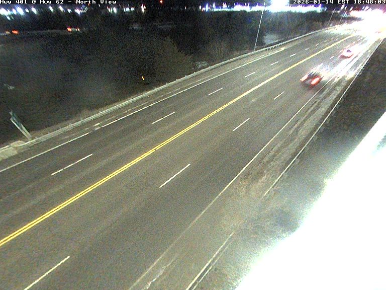 Highway 401 at Highway 62