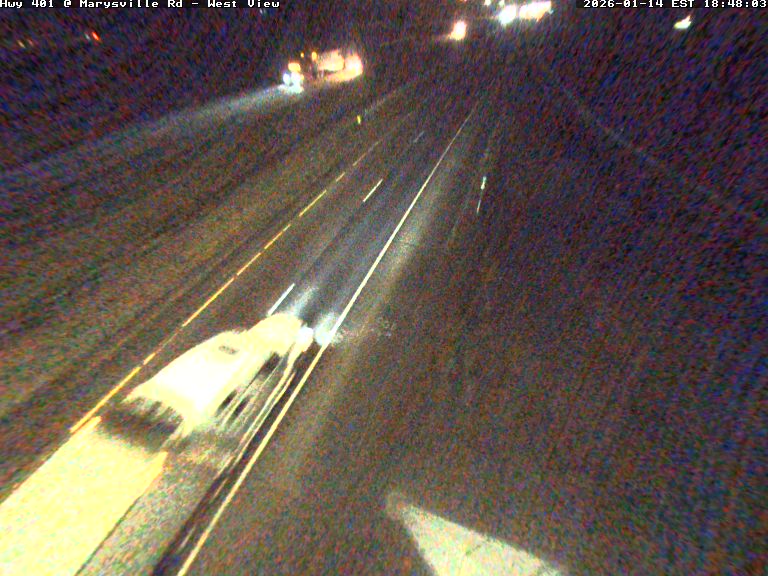 Highway 401 at County Road 15