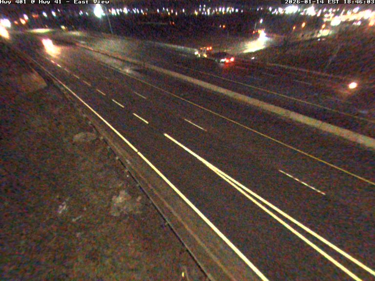 Highway 401 at County Road 41