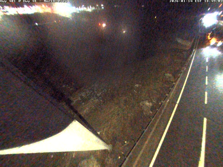 Highway 401 at County Road 41