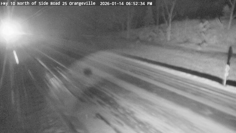 Highway 10 at Orangeville Side Road 25