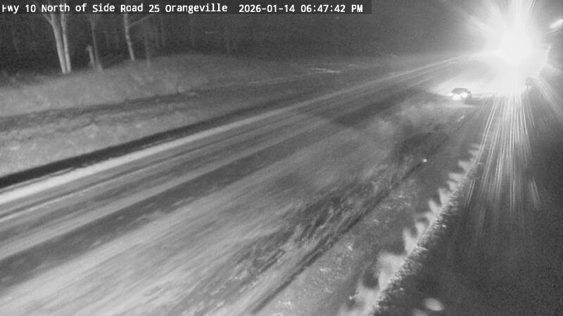 Highway 10 at Orangeville Side Road 25