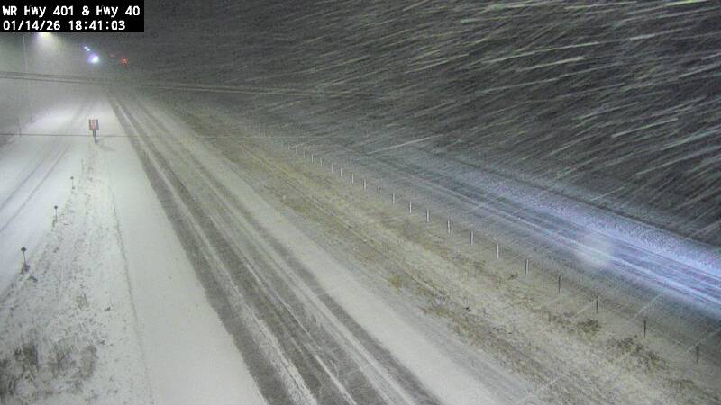 Highway 401 at Highway 40