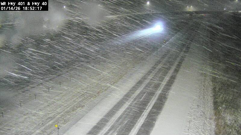 Highway 401 at Highway 40