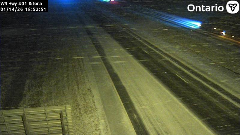 Highway 401 at Iona Road