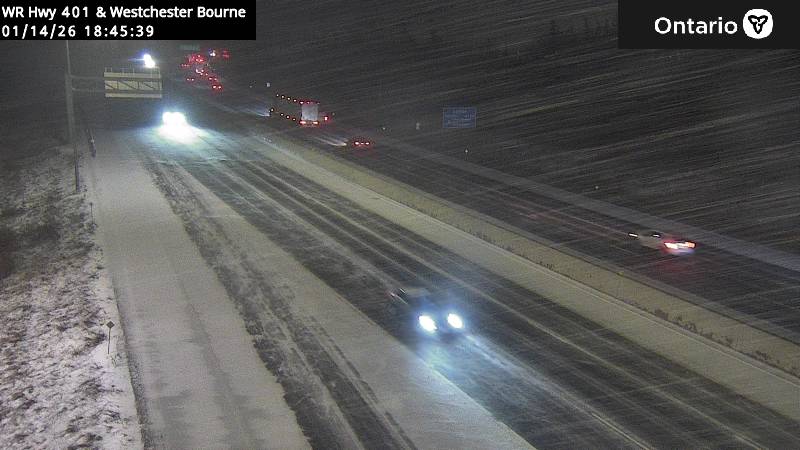 Highway 401 at Westchester Bourne