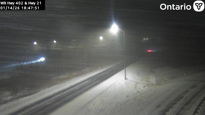 Highway 402 and Highway 21