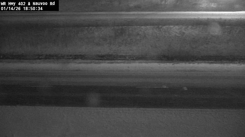 Highway 402 near Nauvoo Road