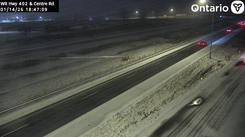 Highway 402 at Centre Road