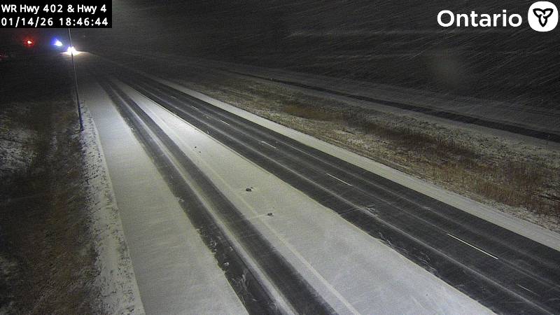 Highway 402 at Highway 4