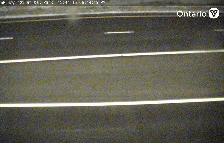 Highway 403 at Oak Park Road