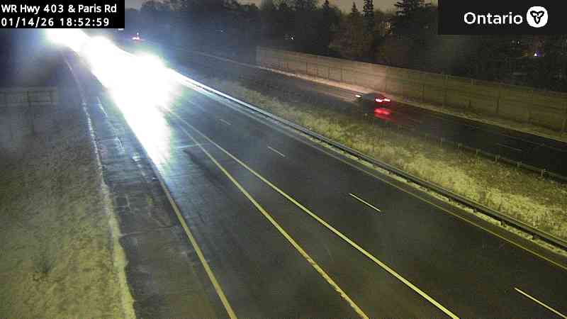 Highway 403 at Paris Road