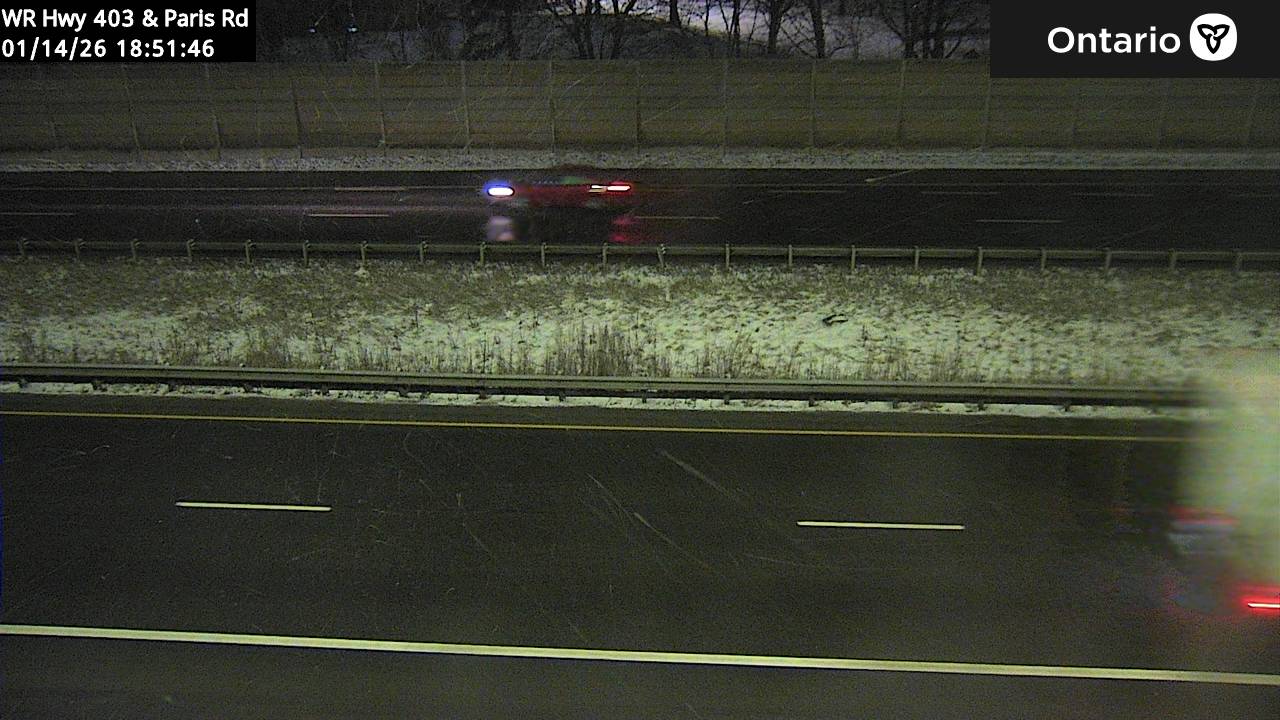 Highway 403 at Paris Road