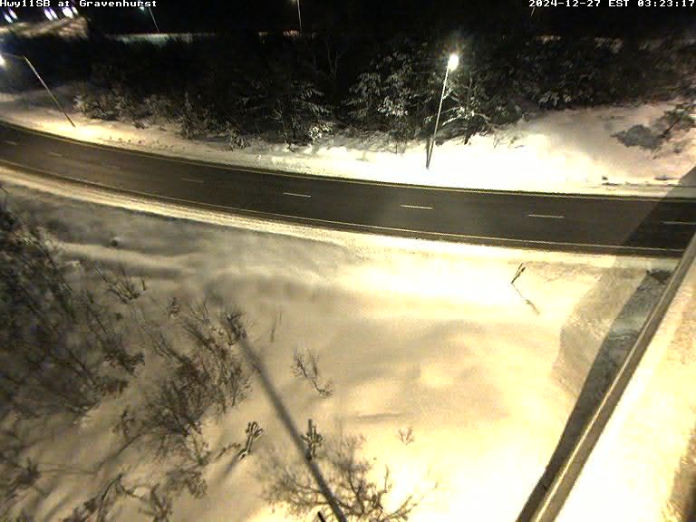 Live Traffic Camera of Highway 11 near Muskoka Road South Looking East