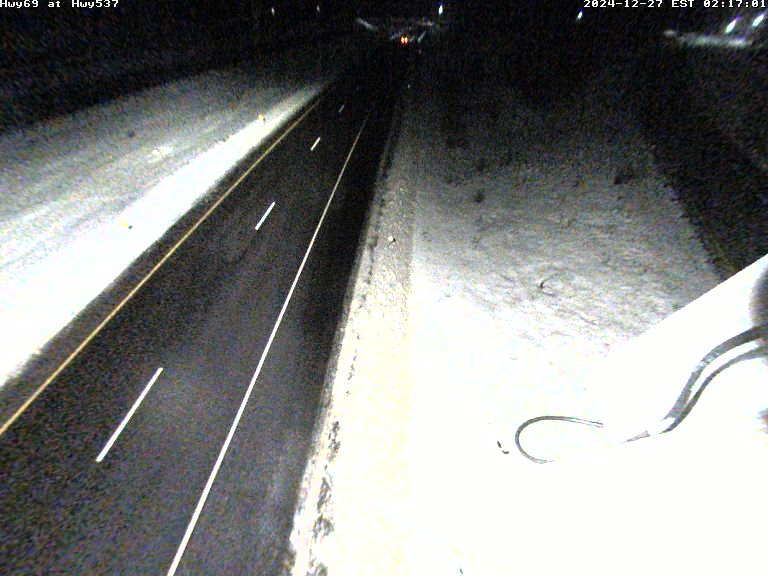 Live Traffic Camera Looking NORTH Hwy 69 and Highway 537