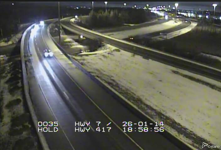 Highway 417 near Highway 7