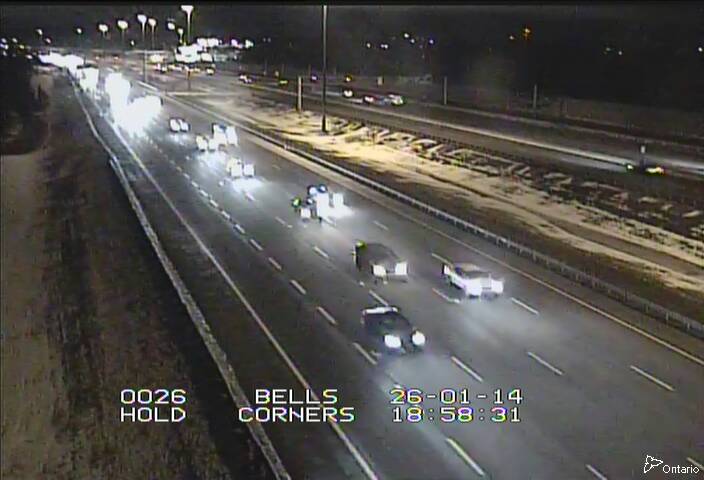 Highway 417 near Bells Corners