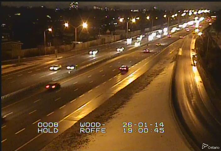 Highway 417 near Woodroffe Avenue