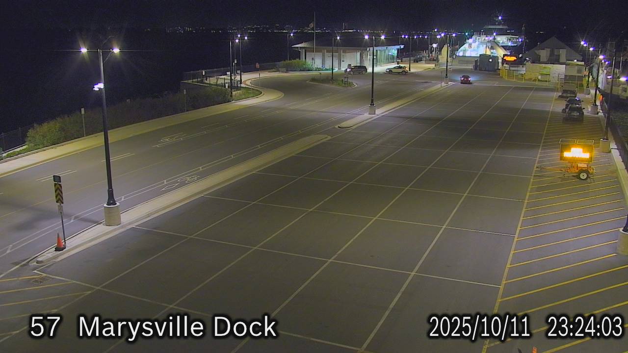 Live Traffic Camera of Wolfe Island Ferry - Marysville Dock