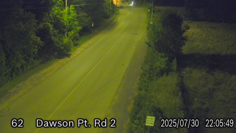 Traffic Camera of Wolfe Island Ferry - Dawson Point Approach