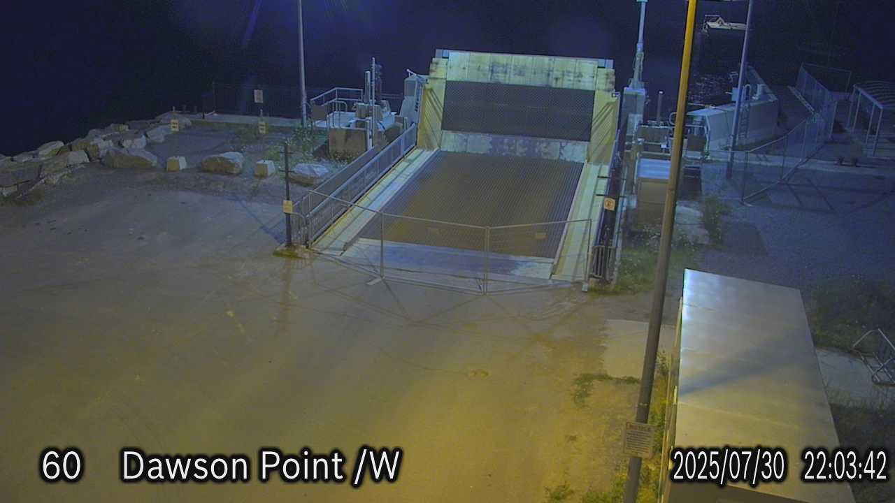 Live Wolfe Island Ferry - Dawson Point Terminal