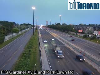 Gardiner Expressway near Grand Avenue