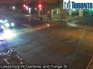 Lake Shore Boulevard near Yonge Street