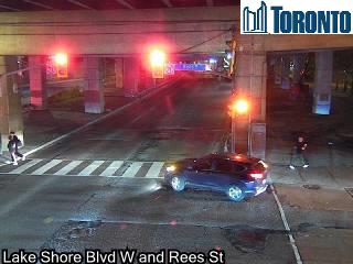 Lake Shore Boulevard near Rees Street