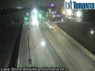 Lake Shore Boulevard near Ontario Drive