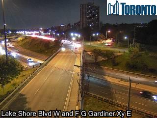 Lake Shore Boulevard near British Columbia Road