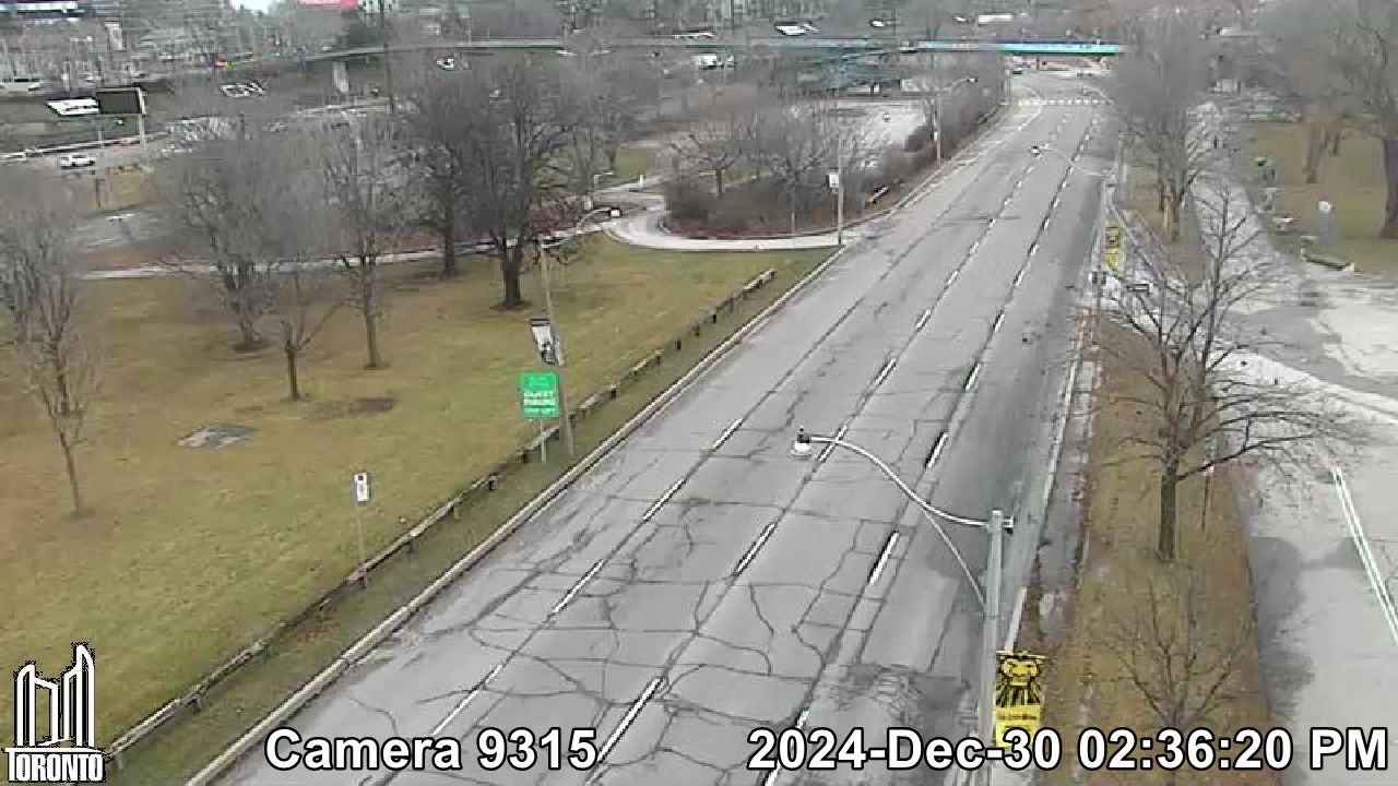 Lake Shore Boulevard near Sunnyside Beach