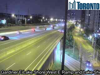 Lake Shore Boulevard west of Palace Pier