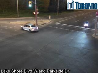 Lake Shore Boulevard near Parkside Drive