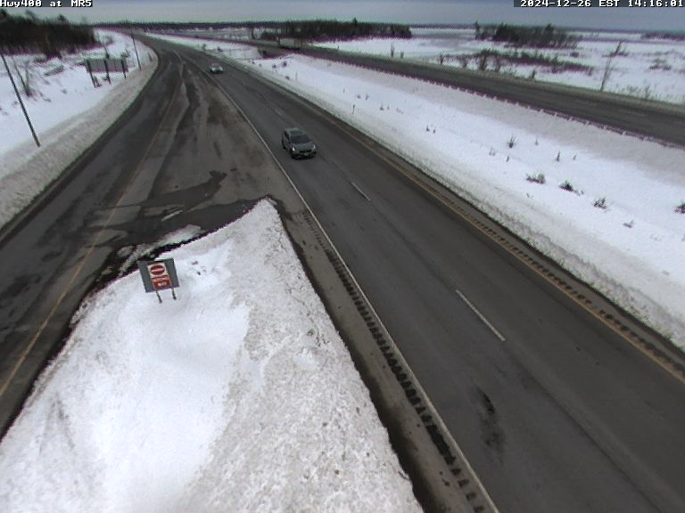 Highway 400 North from Sudbury to Barrie