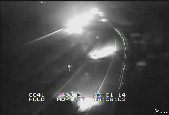 Highway 401 East of Highway 137