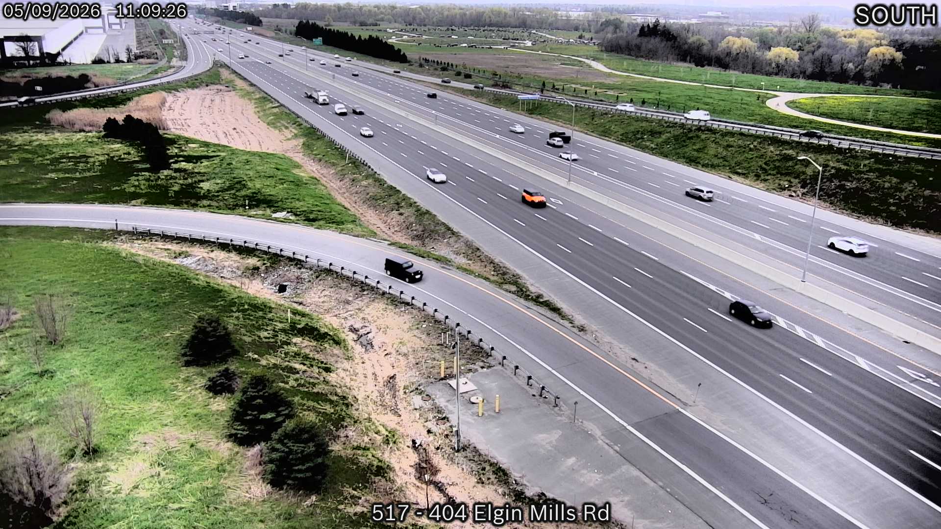 Highway 404 at Elgin Mills Road