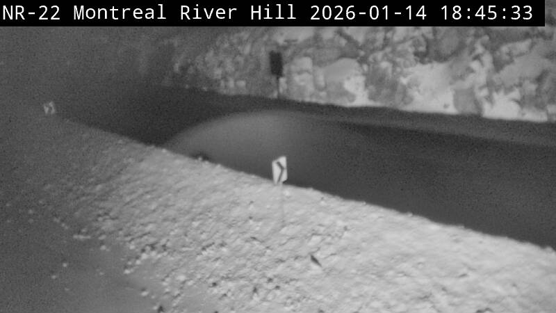 Highway 17 near Montreal River Hill