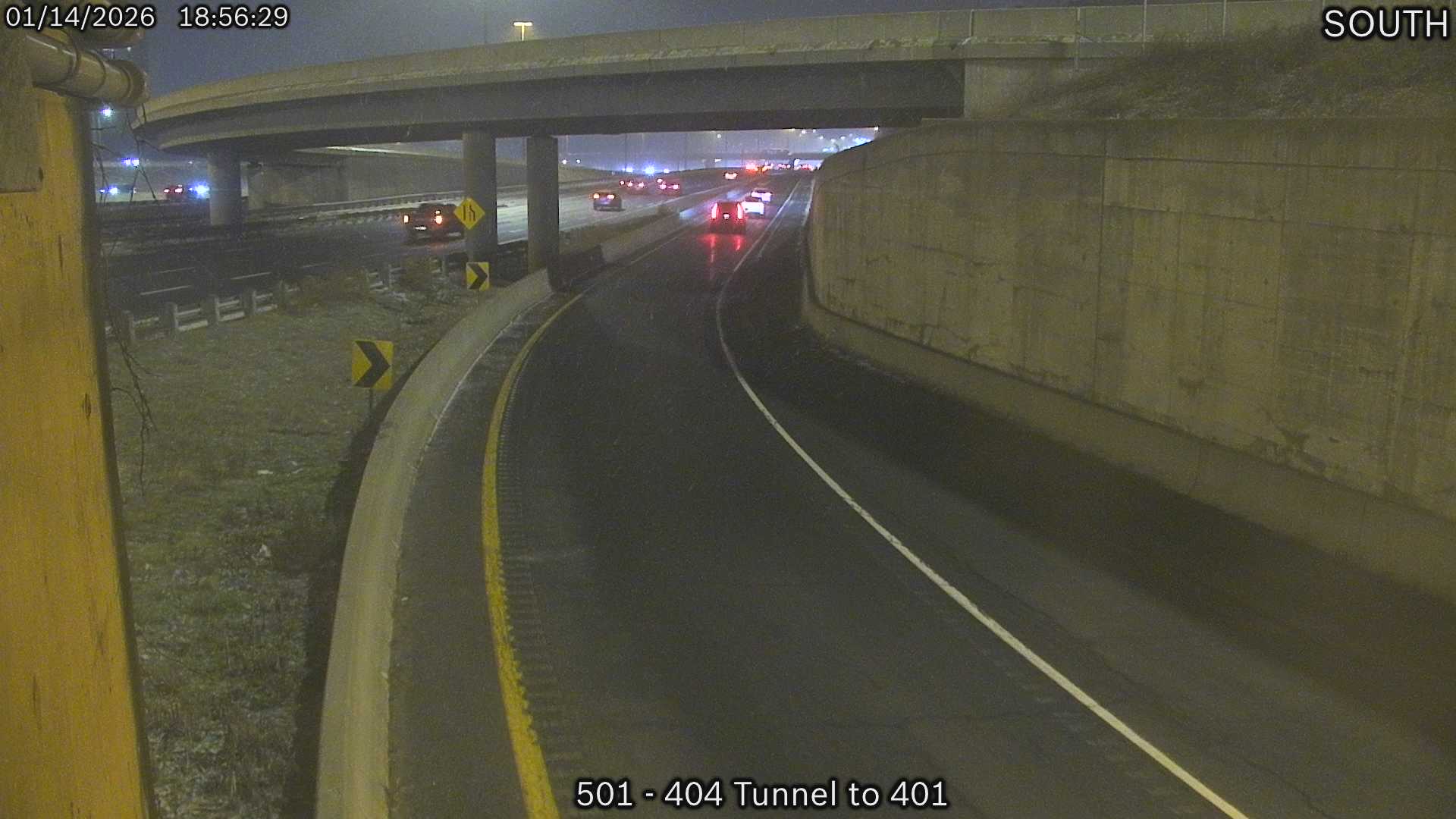 Highway 404 Tunnel to Highway 401 -1