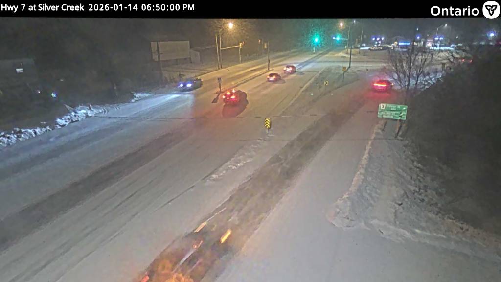 Highway 7 at Trafalgar Road