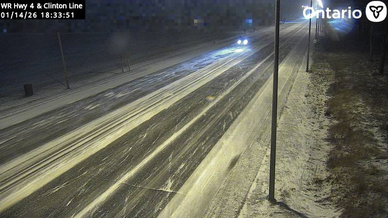 Highway 4 at Clinton Line