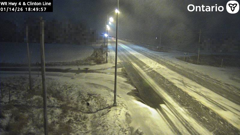 Highway 4 at Clinton Line