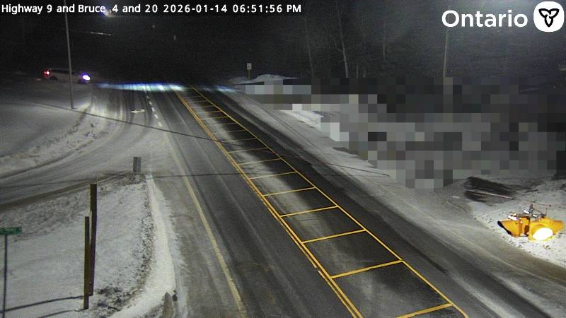 Highway 9 at Bruce Road 4 and 20