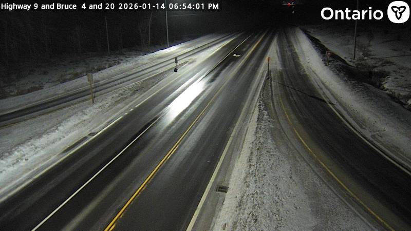 Highway 9 at Bruce Road 4 and 20