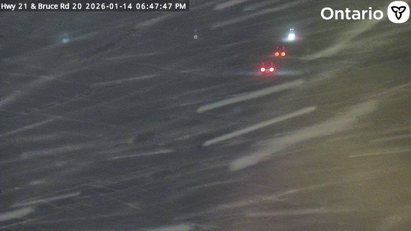 Highway 21 at Bruce Road 20