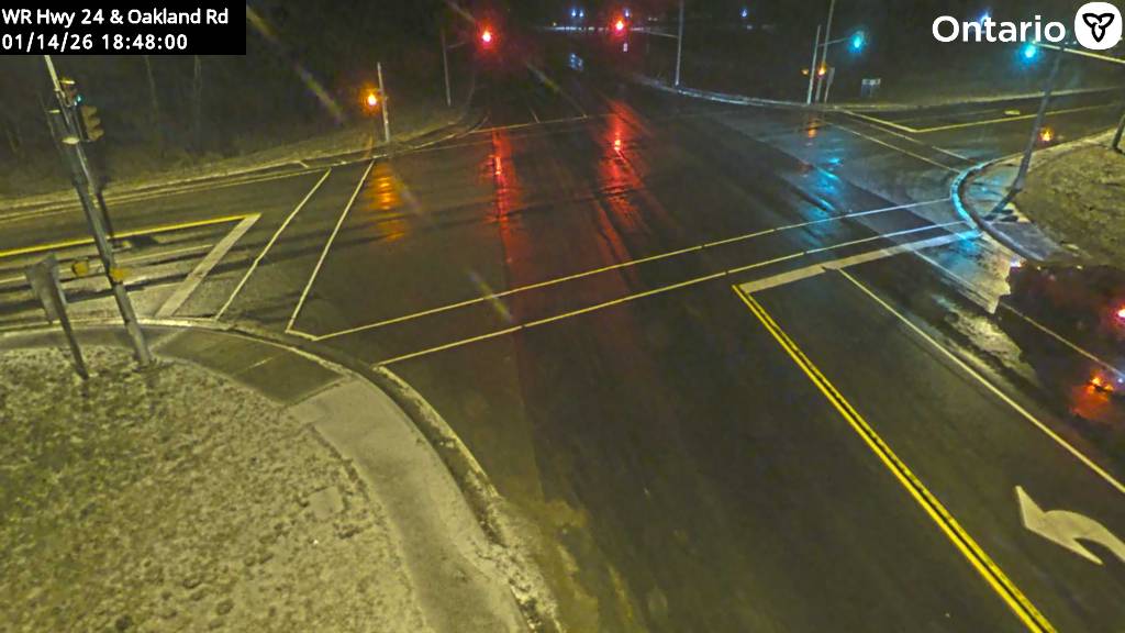 Highway 24 at Oakland Road