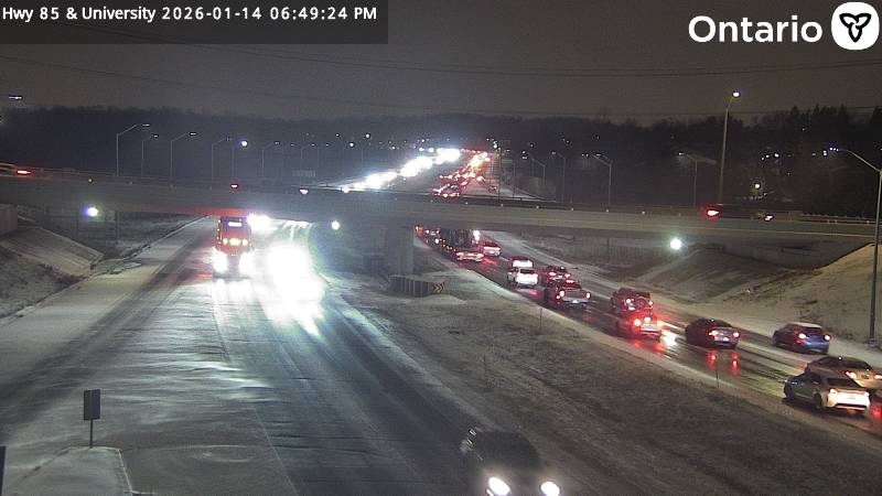 Highway 85 at University Avenue East