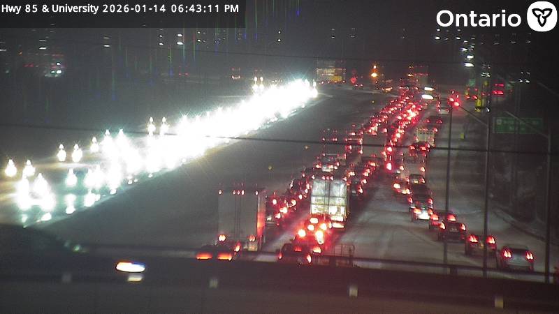 Highway 85 at University Avenue East